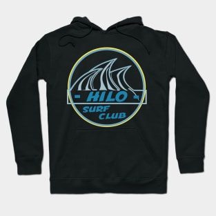 Hilo Surf Club Logo (Left Pocket and Back) T-Shirt Hoodie